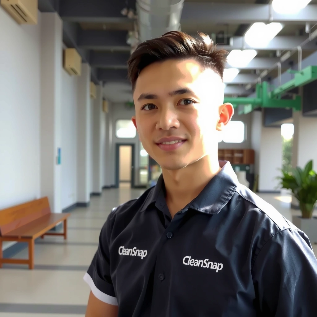 Residential cleaning specialist Carlos Rivera