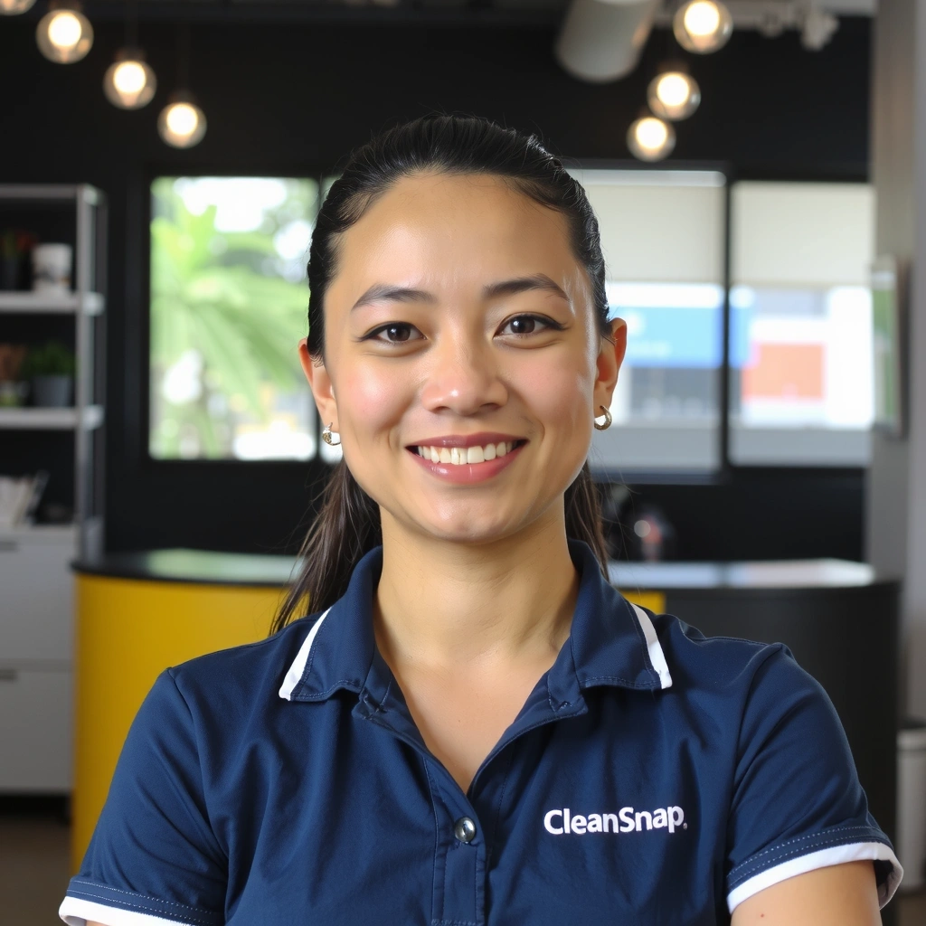 Senior cleaning supervisor Maria Santos