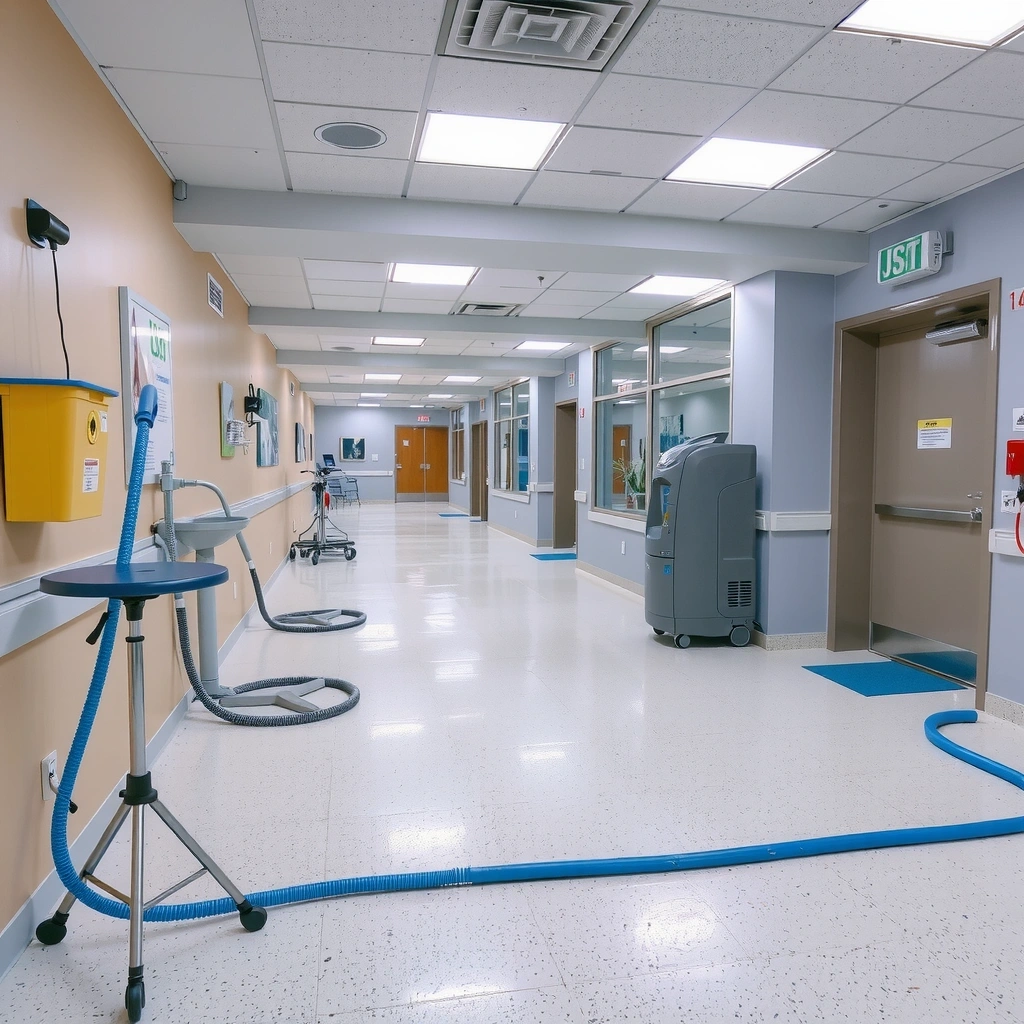 Medical facility cleaning service
